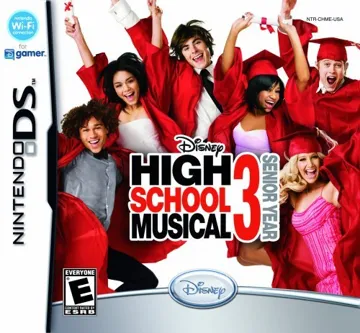 High School Musical 3 - Senior Year (USA) (En,Fr,Es) box cover front